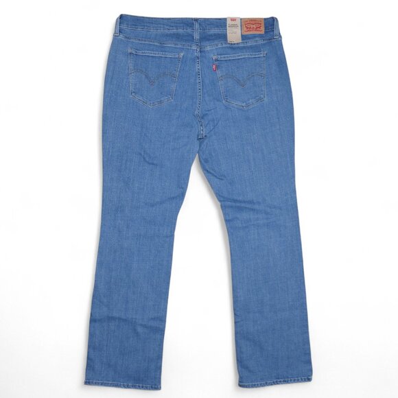 Levi's Women's Plus Size 18W Bootcut Jeans Stretch Mid-Rise Western Rodeo NWT - Picture 6 of 14